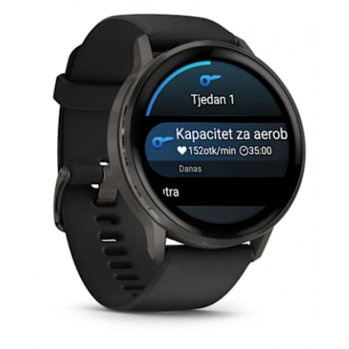 Garmin Venu 4 45mm Black Slate